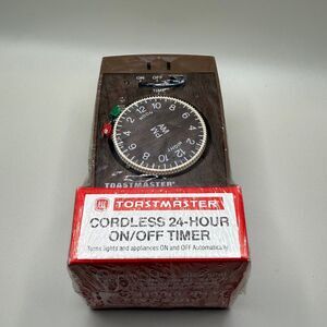 NEW VTG Toastmaster Automatic 24 Hour‎ cordless Model 630 15 amps